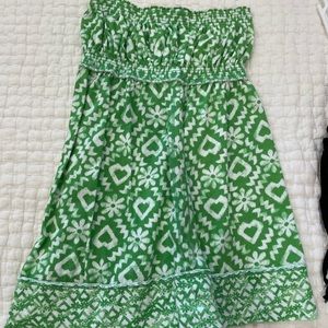 Flower power tube top